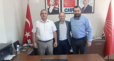 Burak Taştan’dan CHP merkez ilçe başkanına hayırlı olsun ziyareti