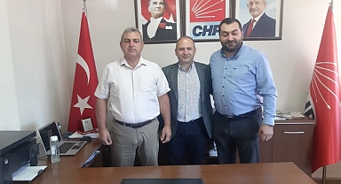 Burak Taştan’dan CHP merkez ilçe başkanına hayırlı olsun ziyareti