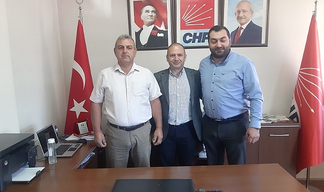 Burak Taştan’dan CHP merkez ilçe başkanına hayırlı olsun ziyareti