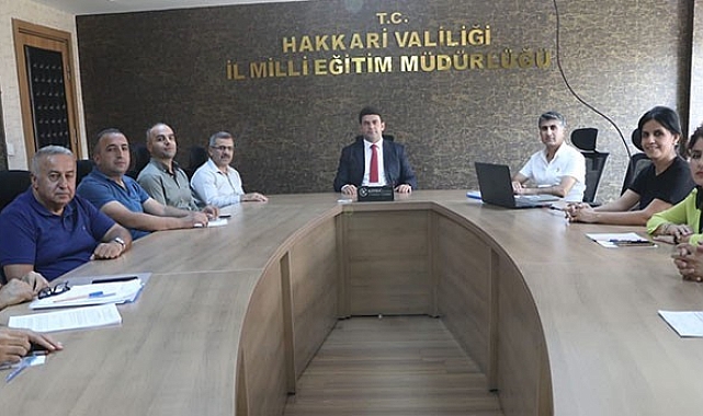 Bursluluk sınavı toplantısı yapıldı