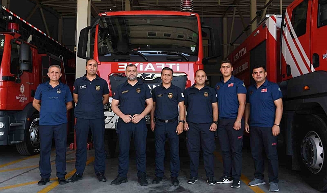 Büyükşehir Belediyesi İtfaiye Teşkilatı afetlere karşı eğitim vermeye hazır