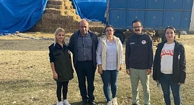 Çiftçi verilerini toplamak için sahaya indiler