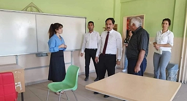 Çıldır Kaymakamı okulları denetledi