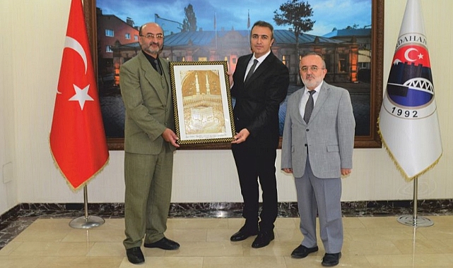 Eğitim camiasından Vali Çiçek’e hayırlı olsun ziyareti