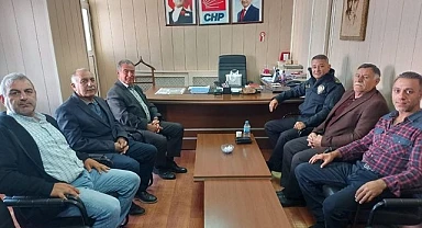 Emniyet Müdürü Şener, CHP’yi ziyaret etti