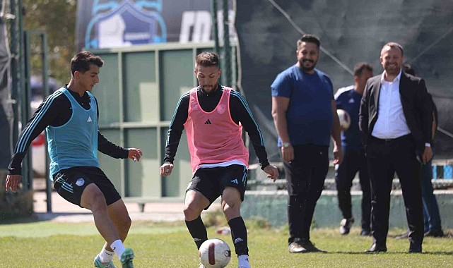 Erzurumspor'da Boluspor maçı hazırlıkları sürüyor