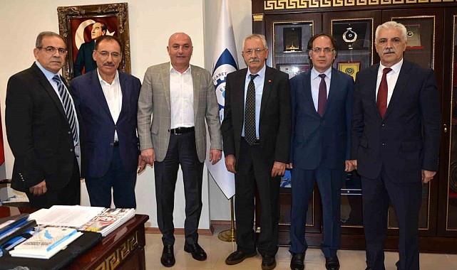 ESAV yönetiminden Başkan Özakalın'a ziyaret