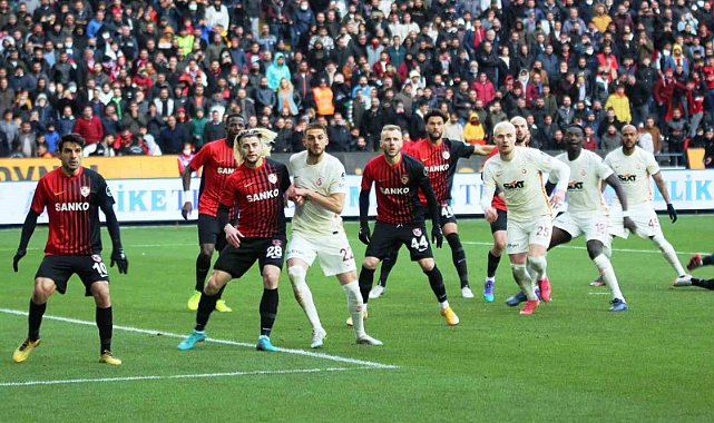 Gaziantep FK ile Galatasaray 9. randevuda
