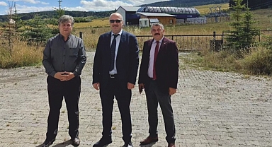 Genel sekreter, kayak tesislerini ziyaret etti