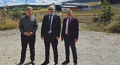 Genel sekreter, kayak tesislerini ziyaret etti