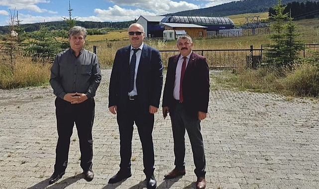 Genel sekreter, kayak tesislerini ziyaret etti