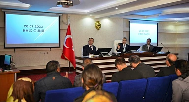 “Halk Günü” toplantısı yapıldı