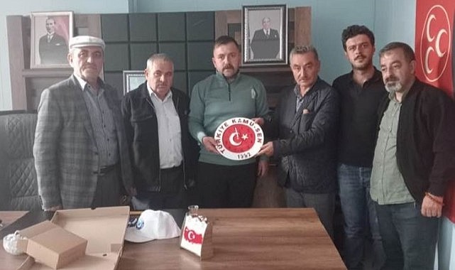 Kamu-Sen’den MHP’ye nezaket ziyareti