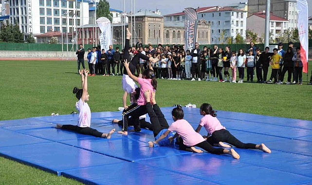 Kars'ta Avrupa Spor Haftası etkinliği
