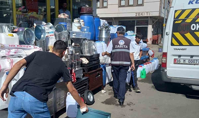 Kars'ta kaldırım işgallerine çözüm bulunmuyor
