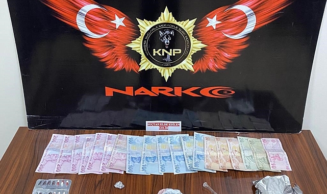 Kars'ta uyuşturucu taciri 2 kişi tutuklandı