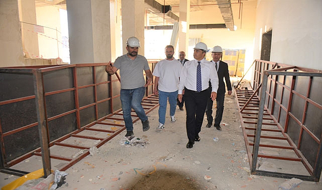 Kültür Merkezi inşaatı devam ediyor