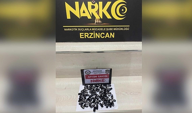 Midesinde 499,23 gram Afyon sakızı taşıyan şahıs tutuklandı