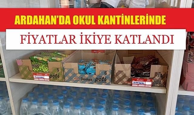 Okul kantinlerindeki fiyatlarda ikiye katlandı