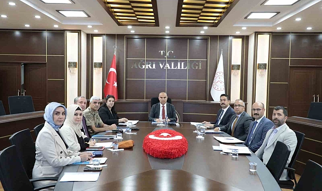 Okulların güvenliği için toplantı yapıldı
