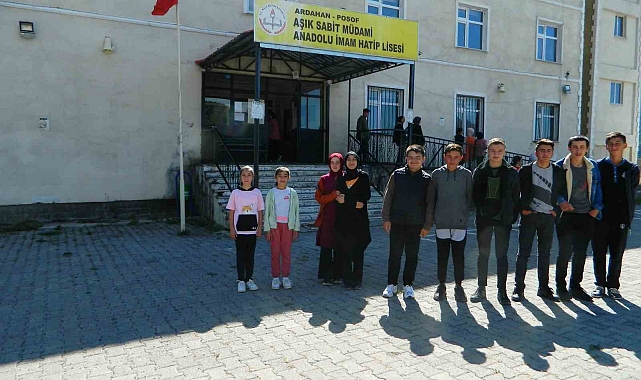 Posof'ta okullar şenlendi