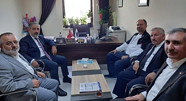 Rektör Biber’den, fakülte sekterine hayırlı olsun ziyareti
