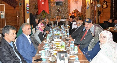 Şehit aileleri ve gaziler yemekte buluştu