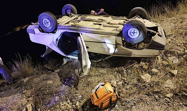 Trafik kazası: 3 kişi yaralandı