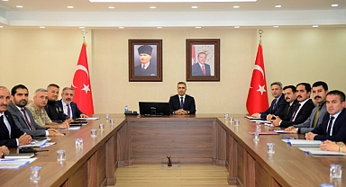 Üniversite Güvenlik Koordinasyon toplantısı yapıldı