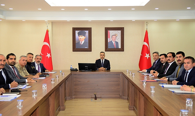 Üniversite Güvenlik Koordinasyon toplantısı yapıldı