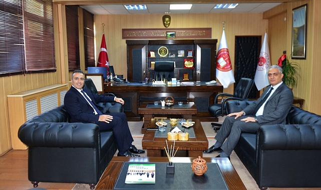 Vali Çiçek’ten Başsavcı Karabulut'a iade-i ziyaret