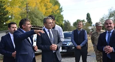 Vali Çiçek, TİGEM tesislerini gezdi