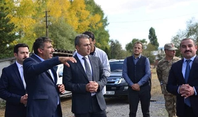 Vali Çiçek, TİGEM tesislerini gezdi