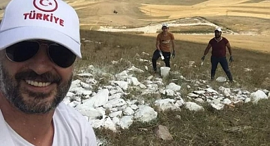 Vatan sevdalıları yıldızlı dağa çıktı