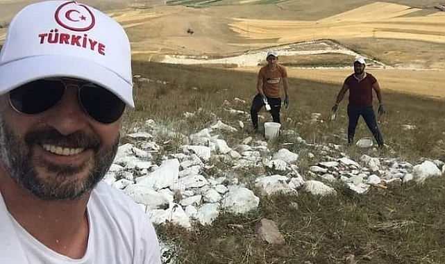 Vatan sevdalıları yıldızlı dağa çıktı