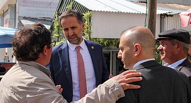 Vekil İncesu, esnaf ziyaretine çıktı