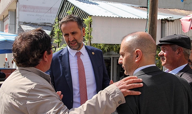 Vekil İncesu, esnaf ziyaretine çıktı