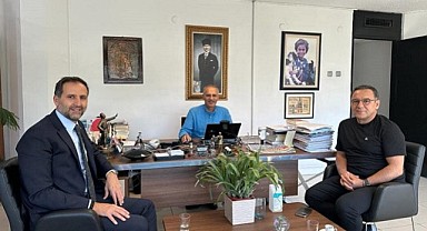Vekil İncesu, Sözcü yazarlarını ziyaret etti