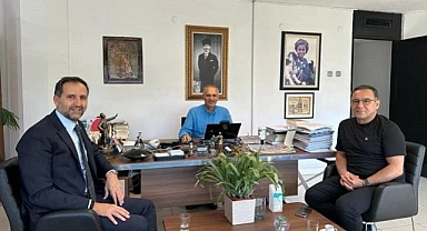 Vekil İncesu, Sözcü yazarlarını ziyaret etti