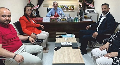 Yol arkadaşlarından hayırlı olsun ziyareti