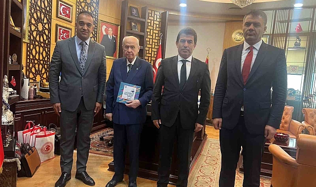 Yurdagül, MHP Genel Merkezindeydi