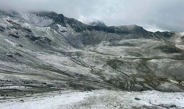 Zirvelere yılın ilk karı düştü