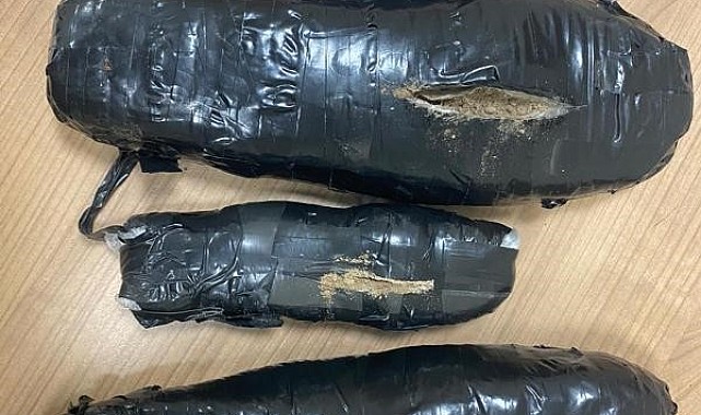 1 kilo eroin ele geçirildi