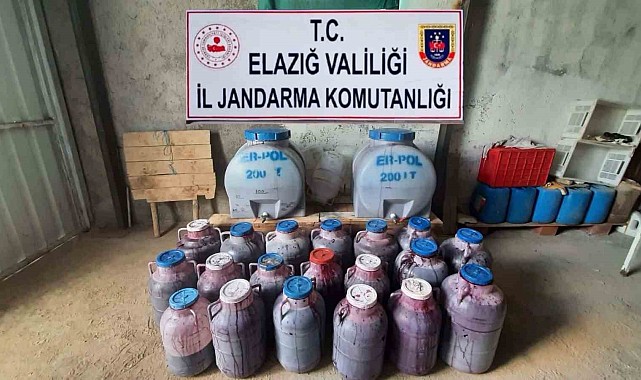 11 bin 237 litre kaçak şarap ele geçirildi