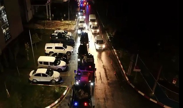 27 adrese hava destekli eş zamanlı operasyon