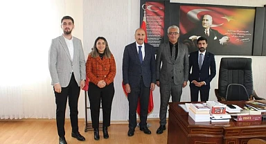 Ardahan Barosundan Milli Eğitim Müdürüne ziyaret