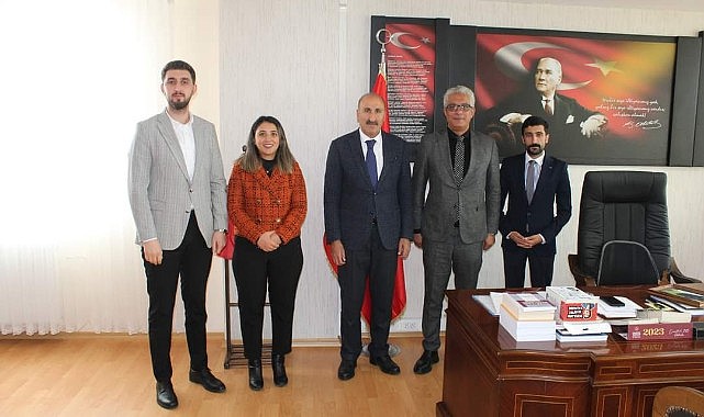 Ardahan Barosundan Milli Eğitim Müdürüne ziyaret