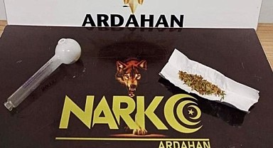 Ardahan’da uyuşturucu operasyonu