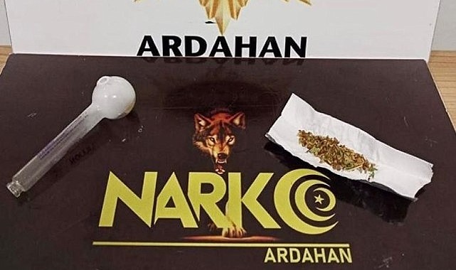 Ardahan’da uyuşturucu operasyonu
