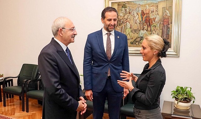 Ardahan’ın iki başarılı ismi, Kılıçdaroğlu’nu ziyaret etti